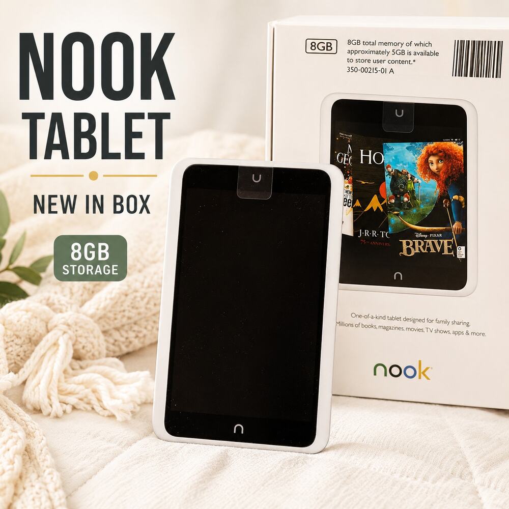 Barnes & Noble Nook Tablet 8GB E-Reader Tablet New In Box
